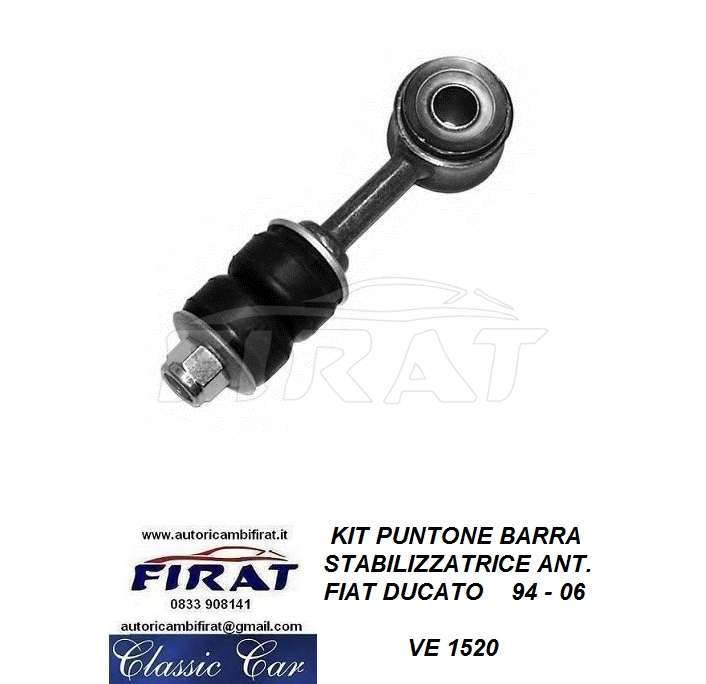 KIT PUNTONE BARRA STABILIZZATRICE FIAT DUCATO 94 - 06 (1520)